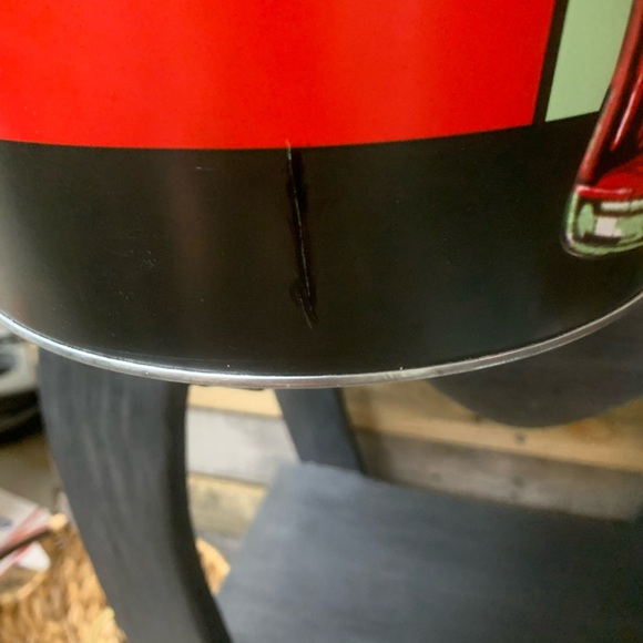 Coca Cola Oval Galvanized Tin / Bucket - Picture 7 of 7